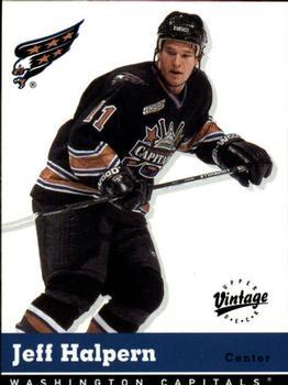 #361 Jeff Halpern - Washington Capitals - 2000-01 Upper Deck Vintage Hockey