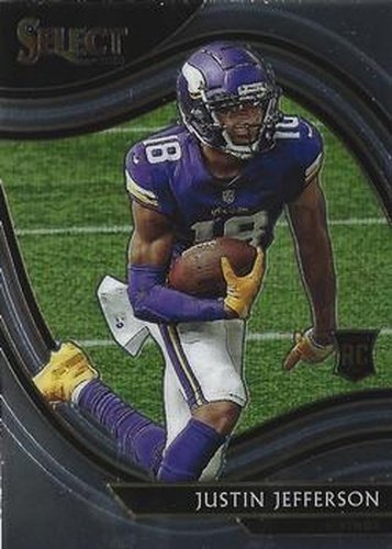 #361 Justin Jefferson - Minnesota Vikings - 2020 Panini Select Football