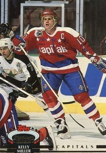 #361 Kelly Miller - Washington Capitals - 1992-93 Stadium Club Hockey