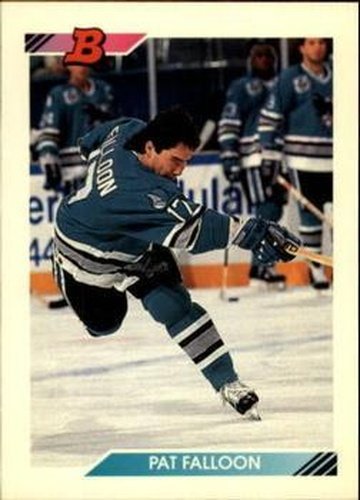 #361 Pat Falloon - San Jose Sharks - 1992-93 Bowman Hockey