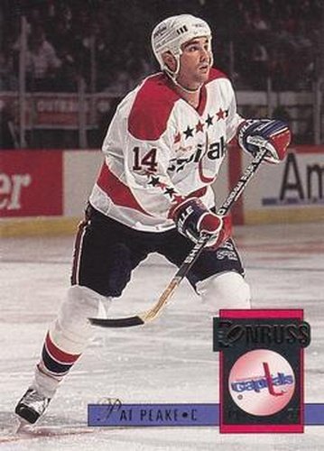 #361 Pat Peake - Washington Capitals - 1993-94 Donruss Hockey