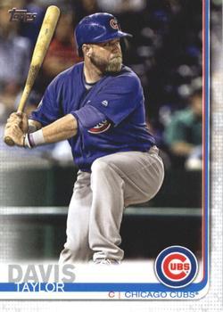 #361 Taylor Davis - Chicago Cubs - 2019 Topps Baseball