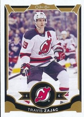 #361 Travis Zajac - New Jersey Devils - 2015-16 O-Pee-Chee Hockey