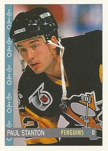 #361 Paul Stanton - Pittsburgh Penguins - 1992-93 O-Pee-Chee Hockey