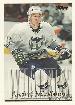 #361 Andrei Nikolishin - Hartford Whalers - 1995-96 Topps Hockey