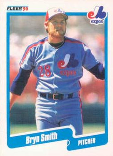 #361 Bryn Smith - Montreal Expos - 1990 Fleer USA Baseball
