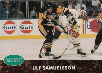 #361 Ulf Samuelsson - Pittsburgh Penguins - 1991-92 Parkhurst Hockey