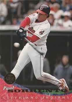 #361 Paul Sorrento - Cleveland Indians - 1994 Leaf Baseball