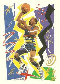 #361 Michael Adams - Denver Nuggets - 1990-91 Hoops Basketball