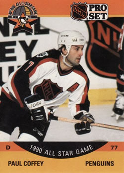 #361 Paul Coffey - Pittsburgh Penguins - 1990-91 Pro Set Hockey
