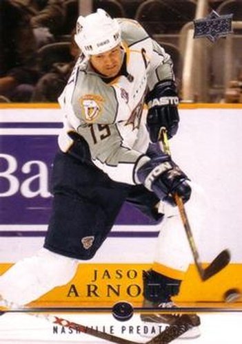 #362 Jason Arnott - Nashville Predators - 2008-09 Upper Deck Hockey