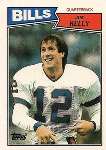 #362 Jim Kelly - Buffalo Bills - 1987 Topps Football