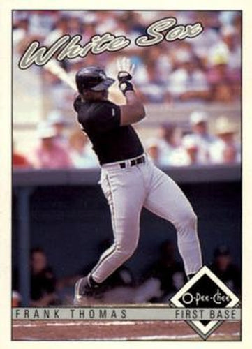 #362 Frank Thomas - Chicago White Sox - 1993 O-Pee-Chee Baseball