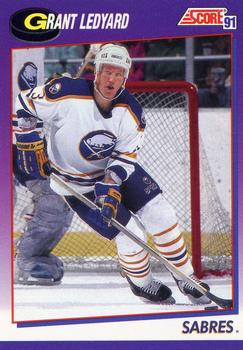 #362 Grant Ledyard - Buffalo Sabres - 1991-92 Score American Hockey
