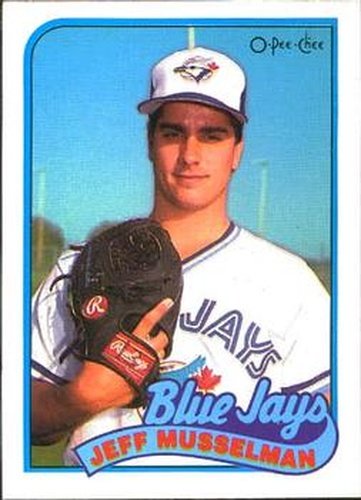 #362 Jeff Musselman - Toronto Blue Jays - 1989 O-Pee-Chee Baseball