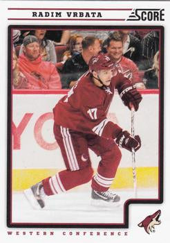 #362 Radim Vrbata - Phoenix Coyotes - 2012-13 Score Hockey