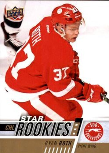 #362 Ryan Roth - Sault Ste. Marie Greyhounds - 2017-18 Upper Deck CHL Hockey