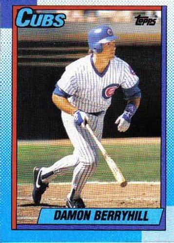 #362 Damon Berryhill - Chicago Cubs - 1990 Topps Baseball