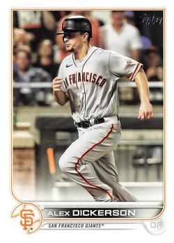 #362 Alex Dickerson - San Francisco Giants - 2022 Topps Baseball