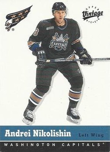 #362 Andrei Nikolishin - Washington Capitals - 2000-01 Upper Deck Vintage Hockey