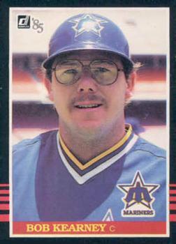 #362 Bob Kearney - Seattle Mariners - 1985 Donruss Baseball
