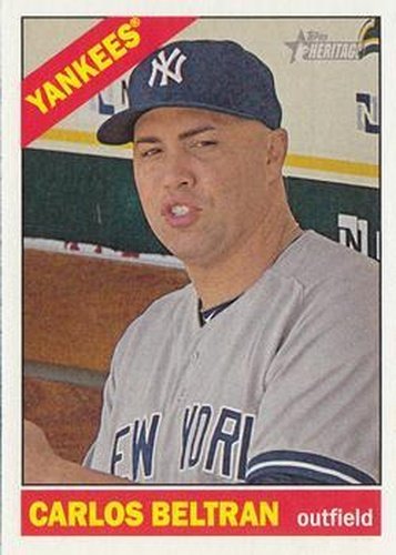 #362 Carlos Beltran - New York Yankees - 2015 Topps Heritage Baseball