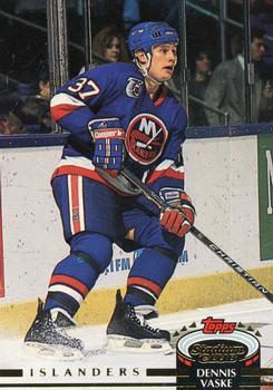 #362 Dennis Vaske - New York Islanders - 1992-93 Stadium Club Hockey
