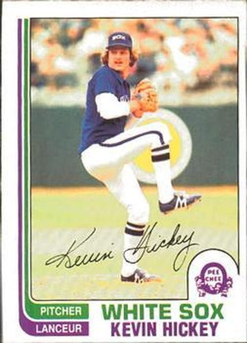 #362 Kevin Hickey - Chicago White Sox - 1982 O-Pee-Chee Baseball