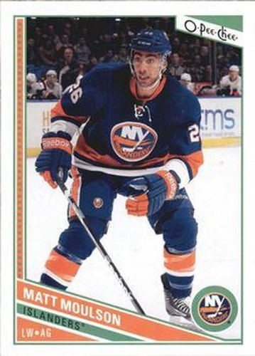 #362 Matt Moulson - New York Islanders - 2013-14 O-Pee-Chee Hockey