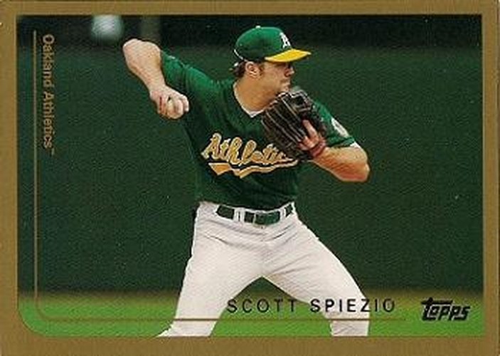 #362 Scott Spiezio - Oakland Athletics - 1999 Topps Baseball