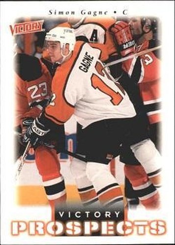 #362 Simon Gagne - Philadelphia Flyers - 1999-00 Upper Deck Victory Hockey