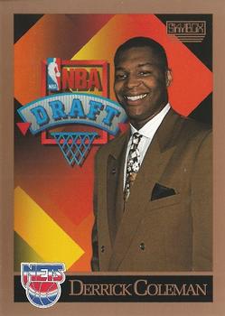 #362 Derrick Coleman - New Jersey Nets - 1990-91 SkyBox Basketball