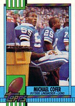 #362 Michael Cofer - Detroit Lions - 1990 Topps Football