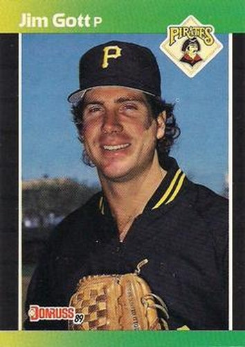 #362 Jim Gott - Pittsburgh Pirates - 1989 Donruss Baseball