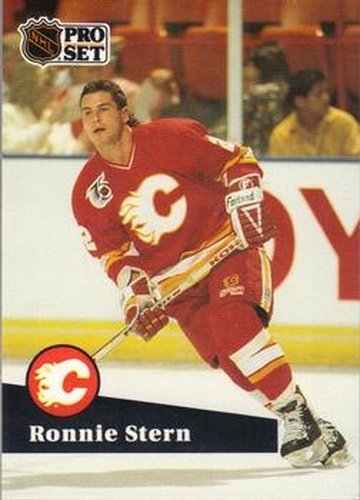 #362 Ronnie Stern - 1991-92 Pro Set Hockey