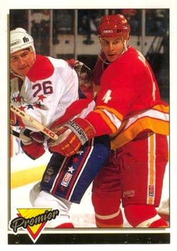 #362 Kevin Dahl - Calgary Flames - 1993-94 O-Pee-Chee Premier Hockey - Gold