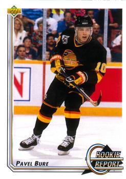 #362 Pavel Bure - Vancouver Canucks - 1992-93 Upper Deck Hockey