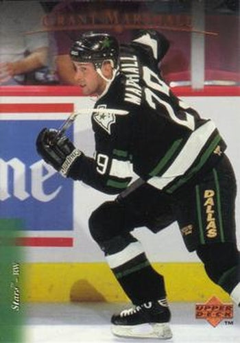 #362 Grant Marshall - Dallas Stars - 1995-96 Upper Deck Hockey