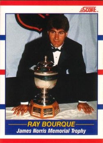#363 Ray Bourque - Boston Bruins - 1990-91 Score Canadian Hockey