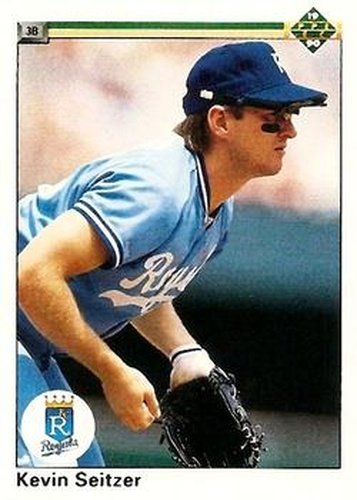 #363 Kevin Seitzer - Kansas City Royals - 1990 Upper Deck Baseball