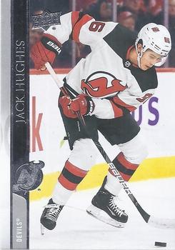 #363 Jack Hughes - New Jersey Devils - 2020-21 Upper Deck Hockey