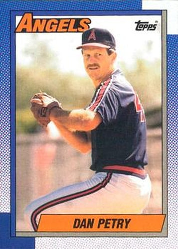 #363 Dan Petry - California Angels - 1990 O-Pee-Chee Baseball