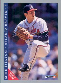 #363 Mike Bielecki - Atlanta Braves - 1993 Fleer Baseball