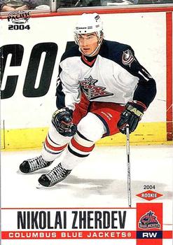 #363 Nikolai Zherdev - Columbus Blue Jackets - 2003-04 Pacific Hockey