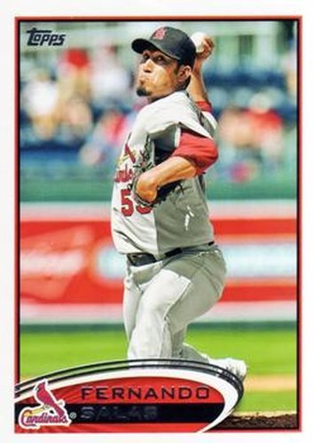 #363 Fernando Salas - St. Louis Cardinals - 2012 Topps Baseball