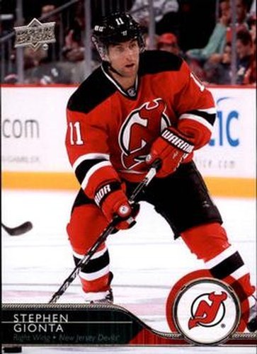 #363 Stephen Gionta - New Jersey Devils - 2014-15 Upper Deck Hockey
