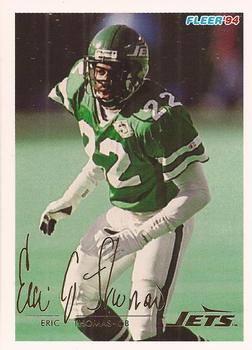 #363 Eric Thomas - New York Jets - 1994 Fleer Football