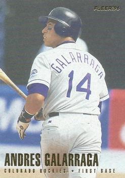 #363 Andres Galarraga - Colorado Rockies - 1996 Fleer Baseball