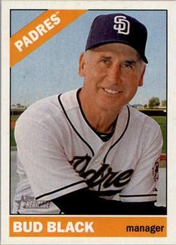 #363 Bud Black - San Diego Padres - 2015 Topps Heritage Baseball