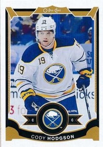 #363 Cody Hodgson - Buffalo Sabres - 2015-16 O-Pee-Chee Hockey